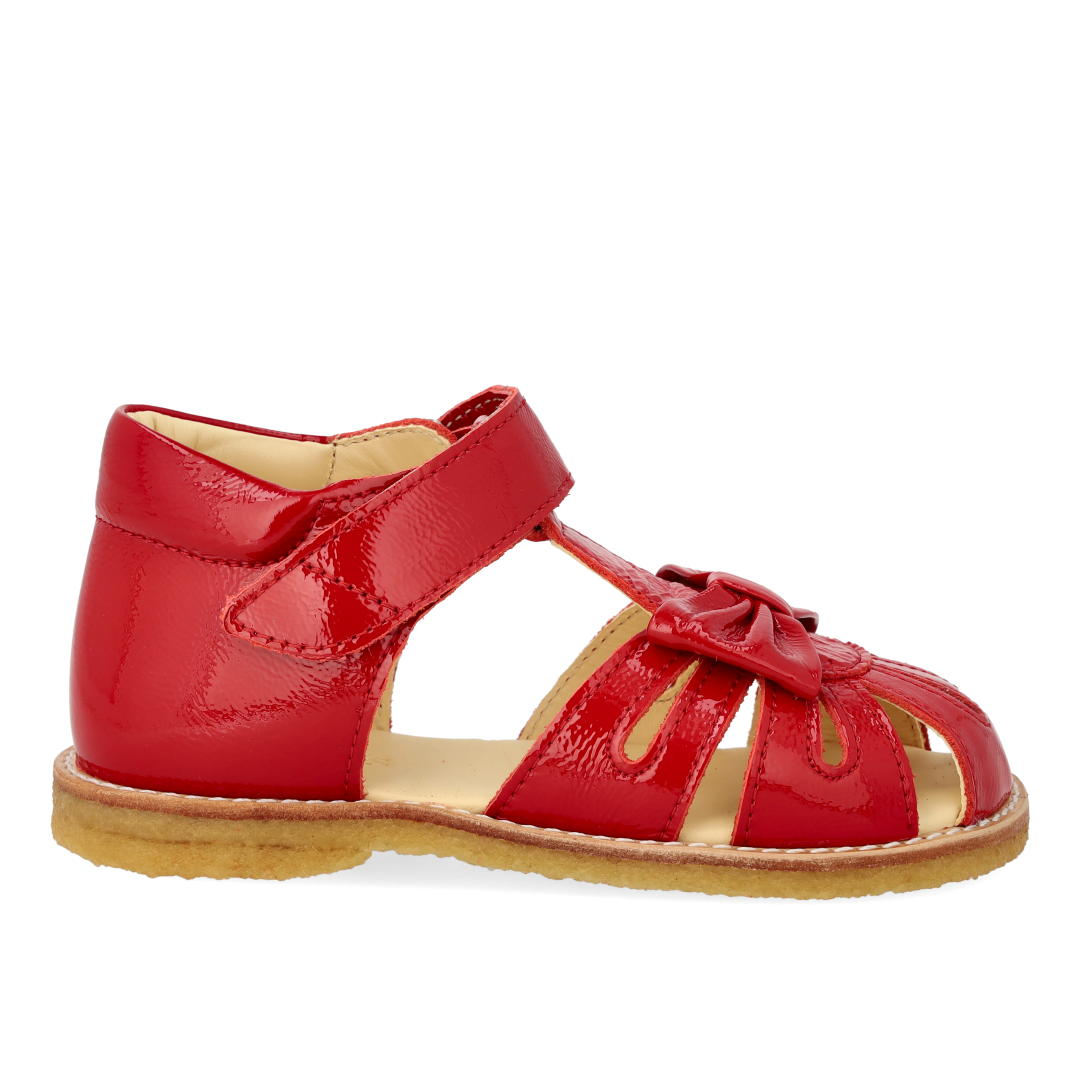 Begynder sandal med sløjfe og velcro lukning