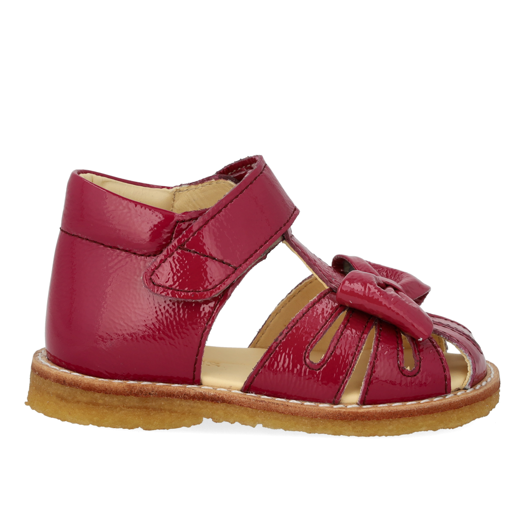Begynder sandal med sløjfe og velcro lukning