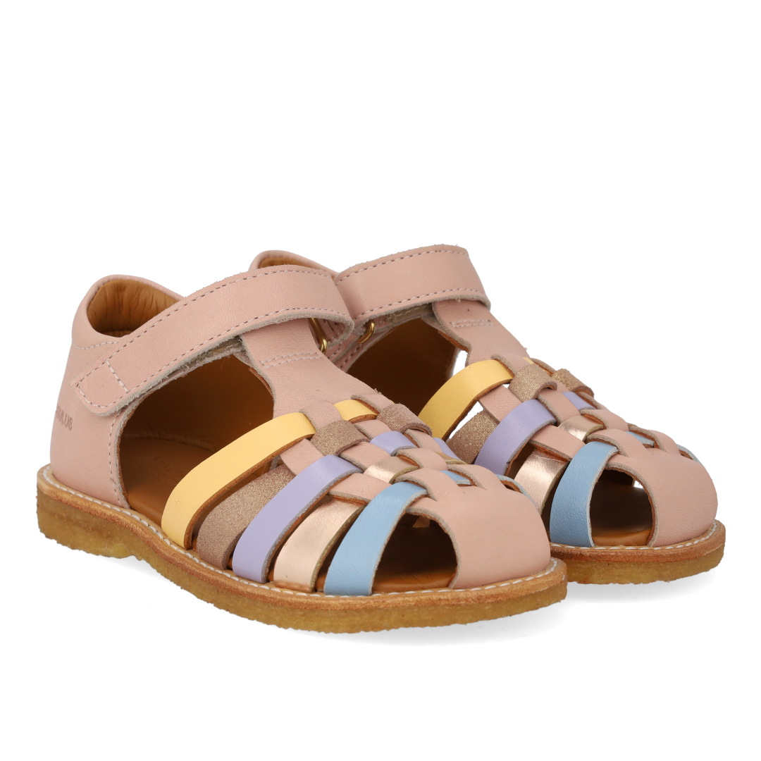 Colourblock fletsandal