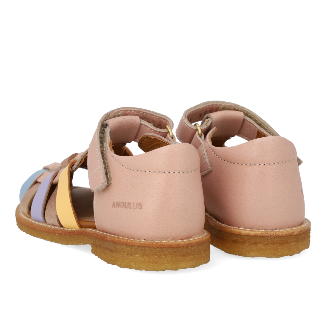 Colourblock fletsandal