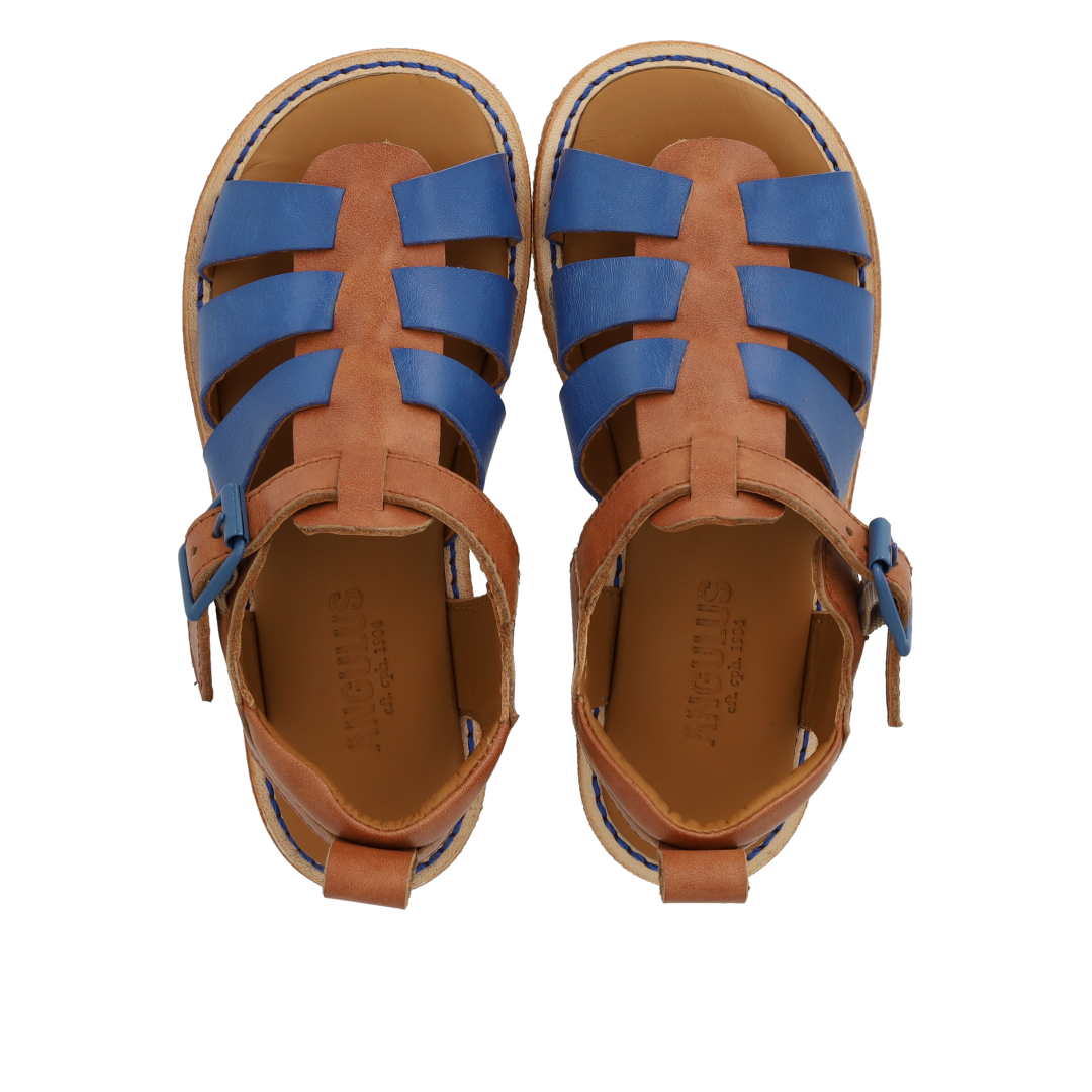 Fisherman's sandal med kontrastdetaljer