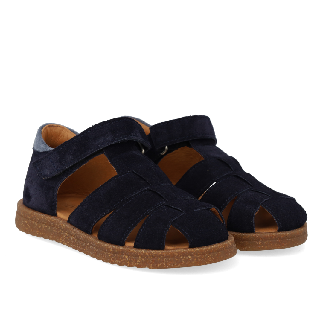 Sandal med justerbar velcrolukning