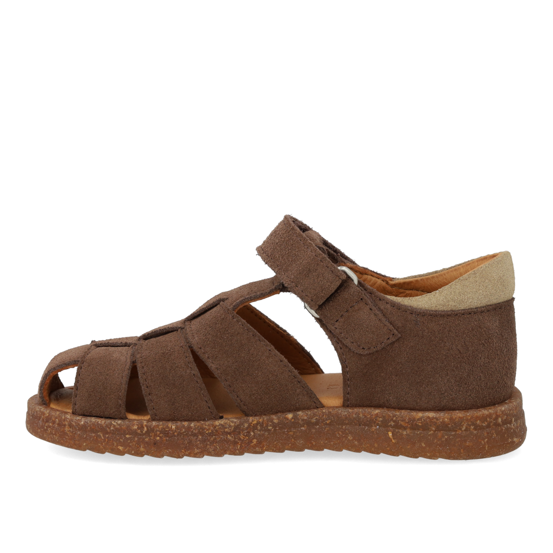 Sandal med justerbar velcrolukning