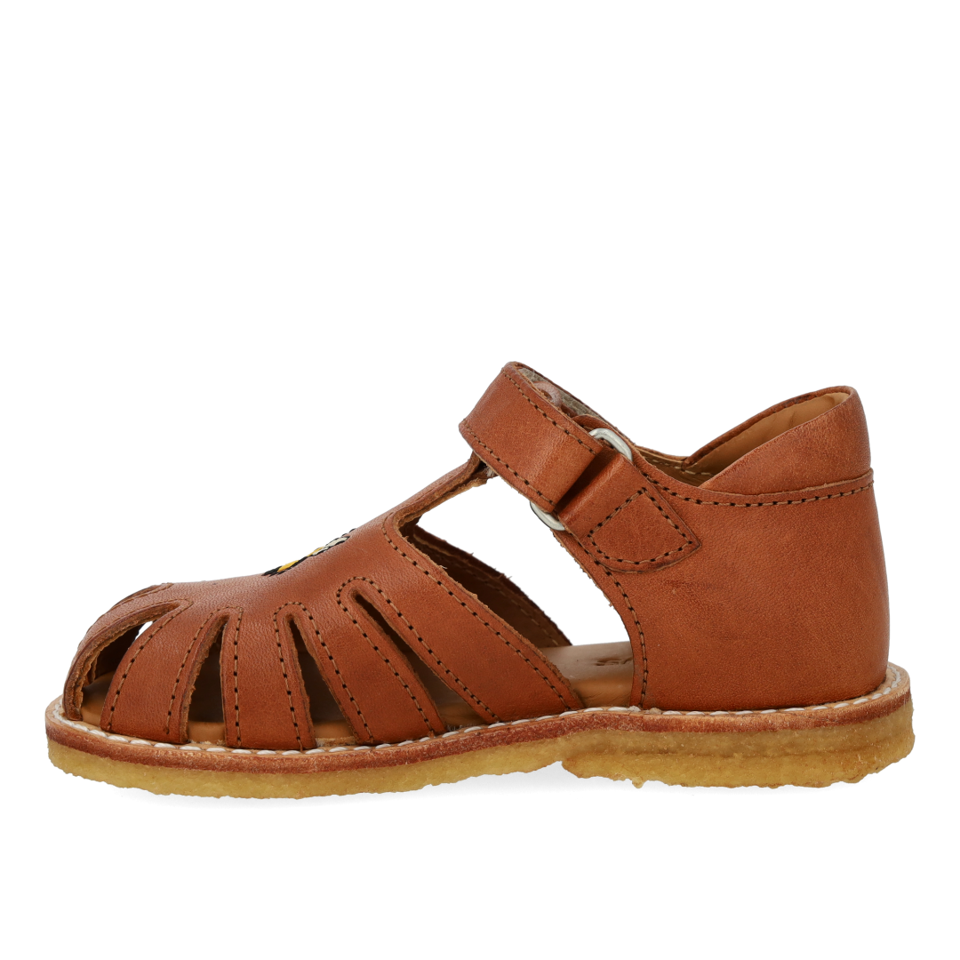 Begynder sandal med bi broderi