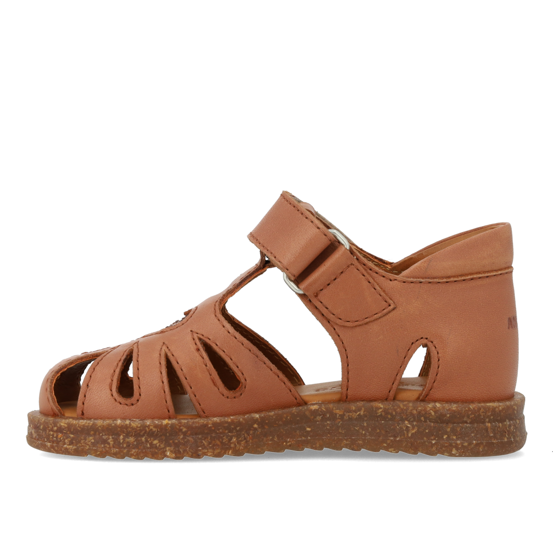 Begynder sandal med funklende glitterhjerte
