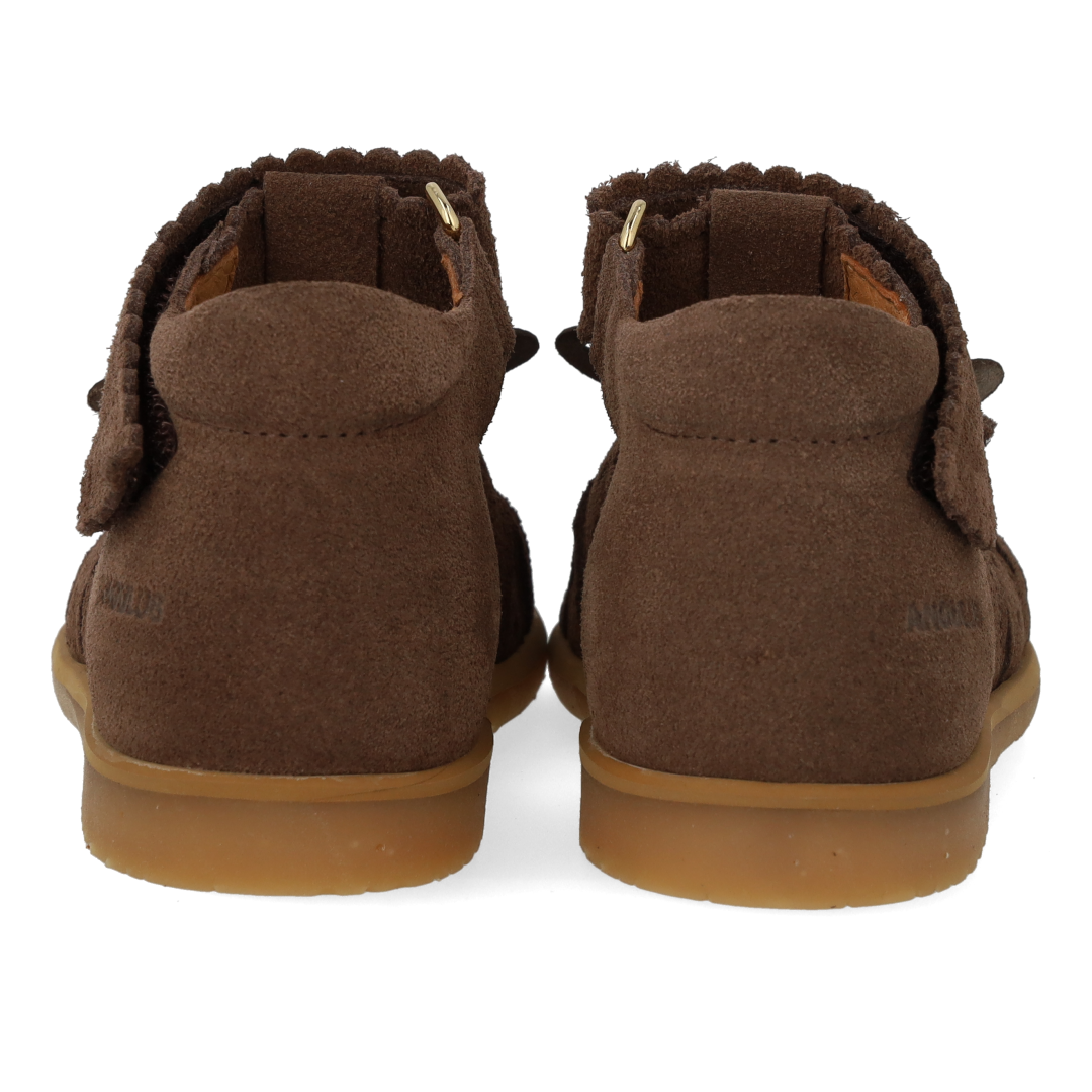 Sandal med sommerfugl og dobbelt velcro