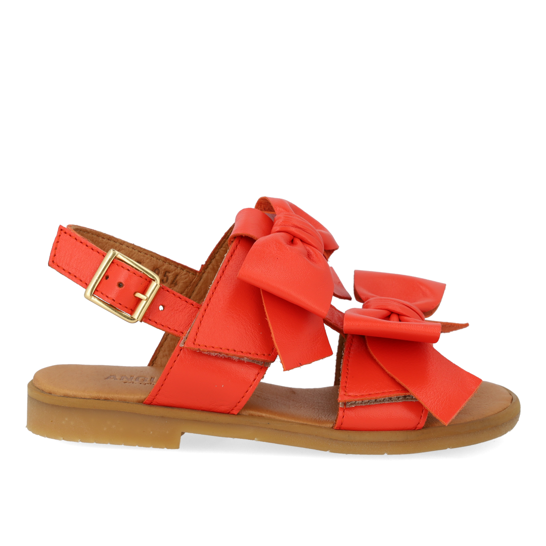 Sandal med åben tå og dobbelt velcro