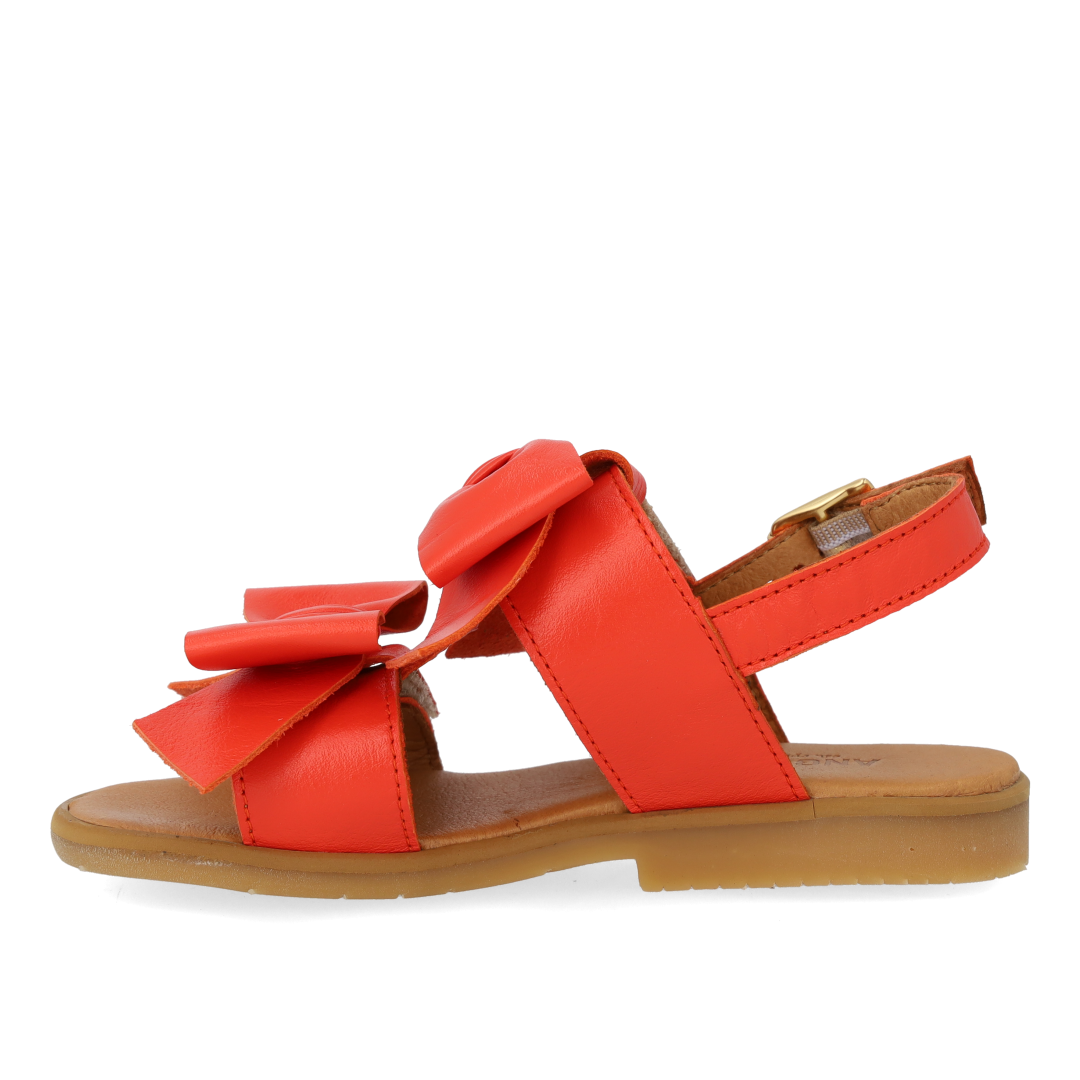 Sandal med åben tå og dobbelt velcro
