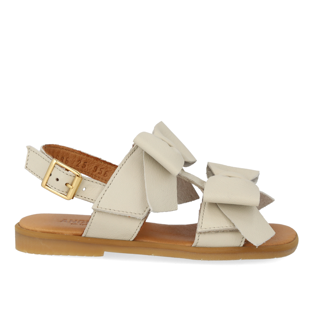 Sandal med åben tå og dobbelt velcro