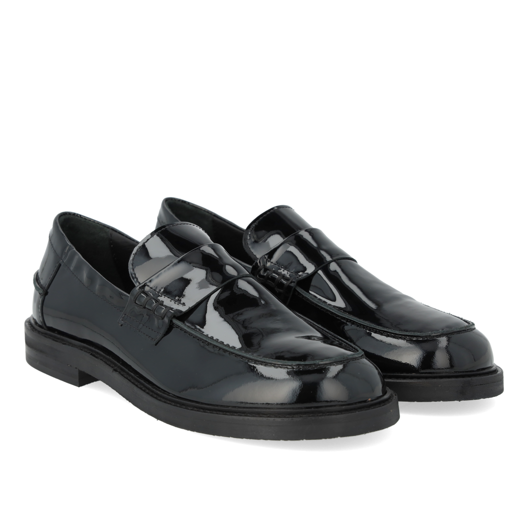 Klassisk Penny loafer med bred pasform