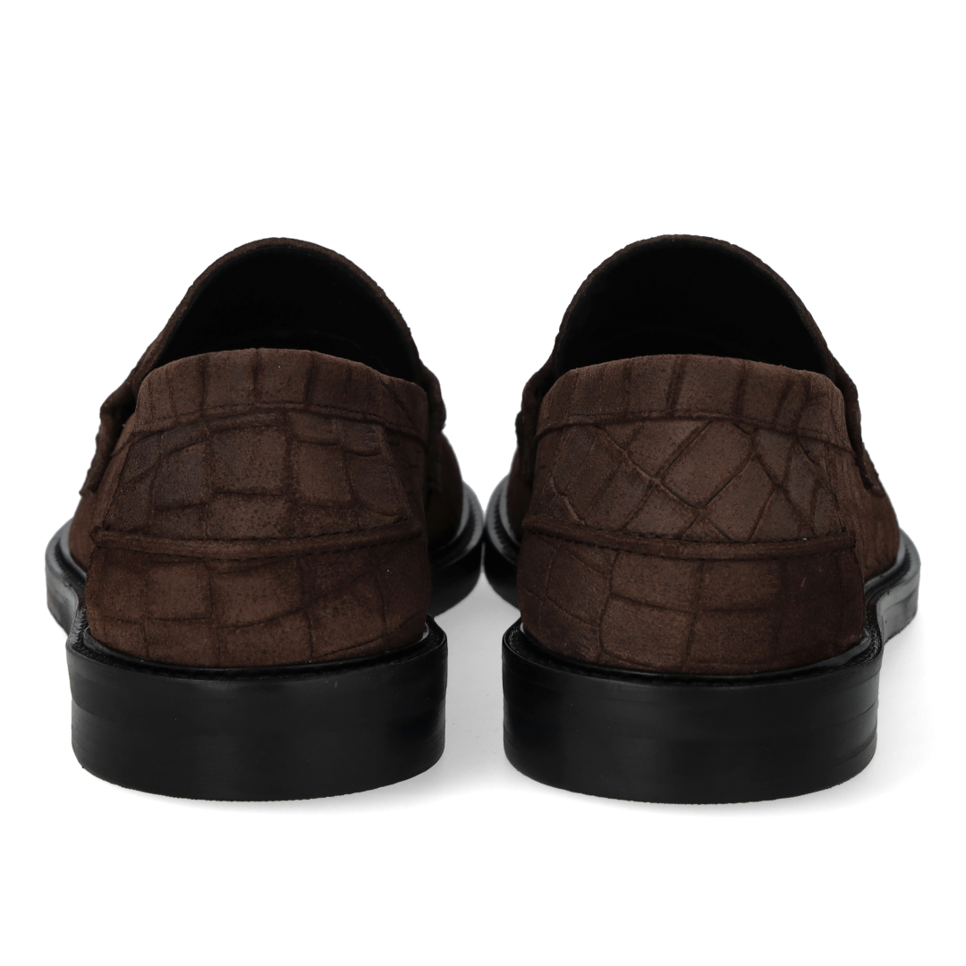 Klassisk Penny loafer med bred pasform