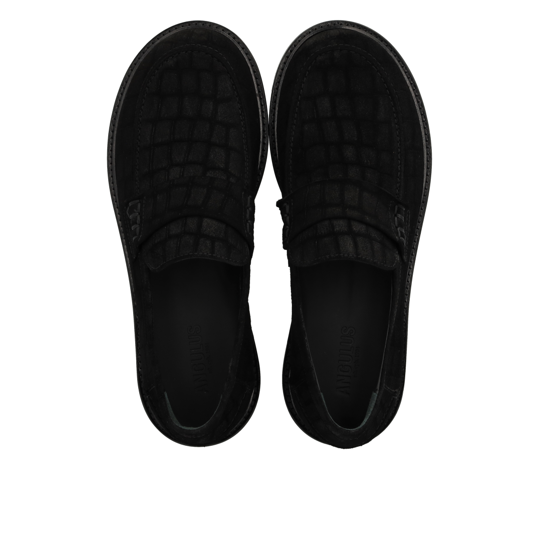 Klassisk Penny loafer med bred pasform