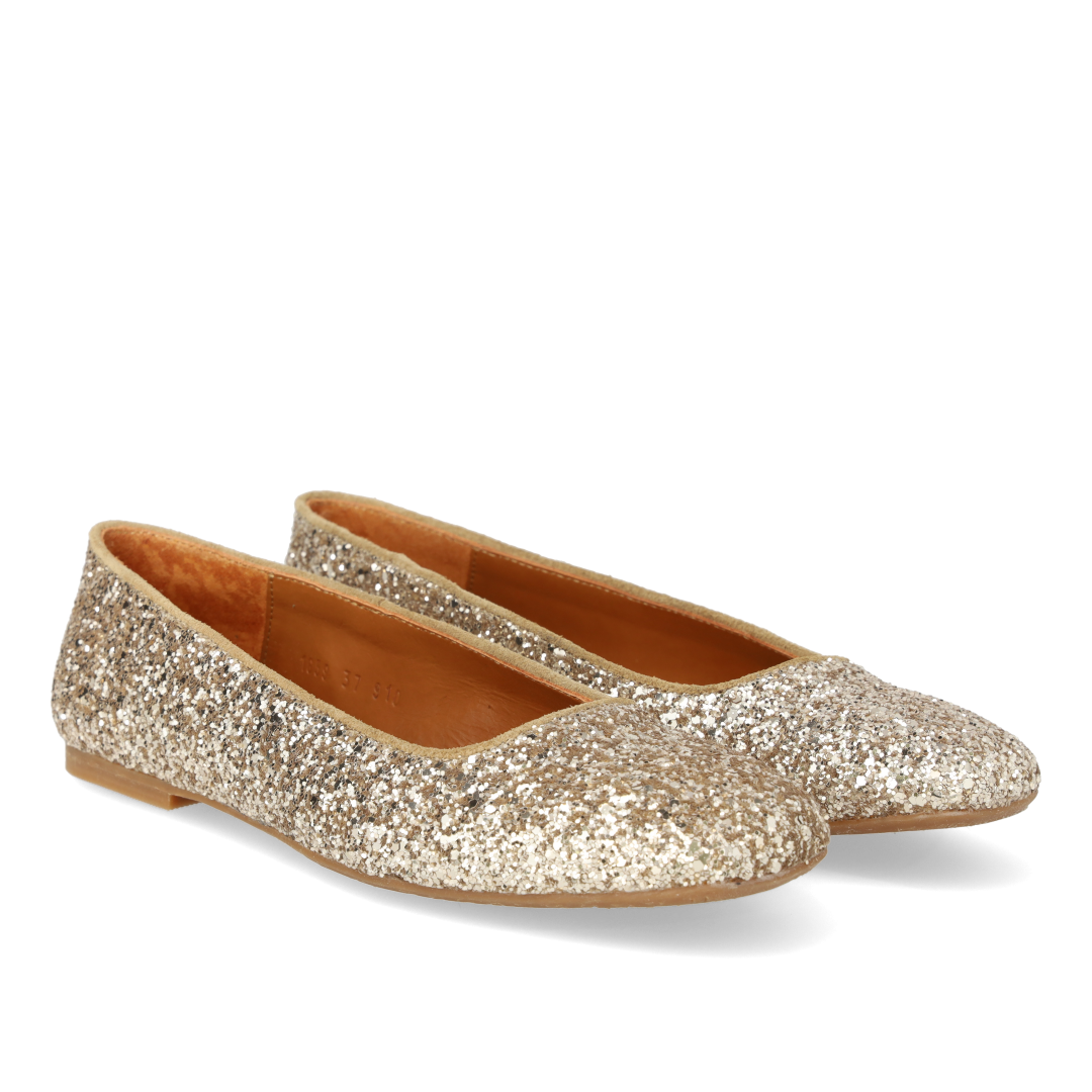 Ballerina i funklende glitter