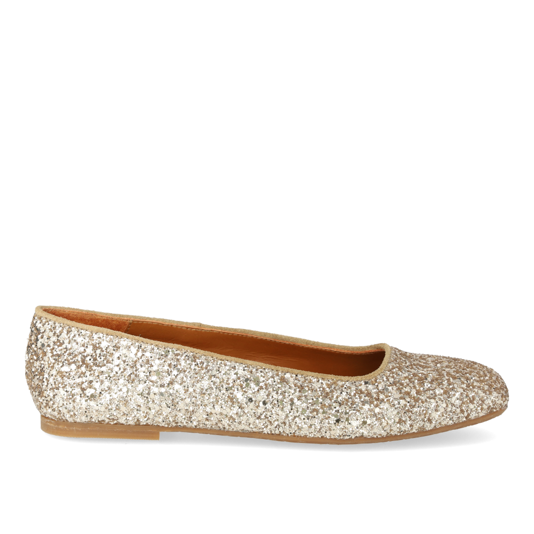 Ballerina i funklende glitter