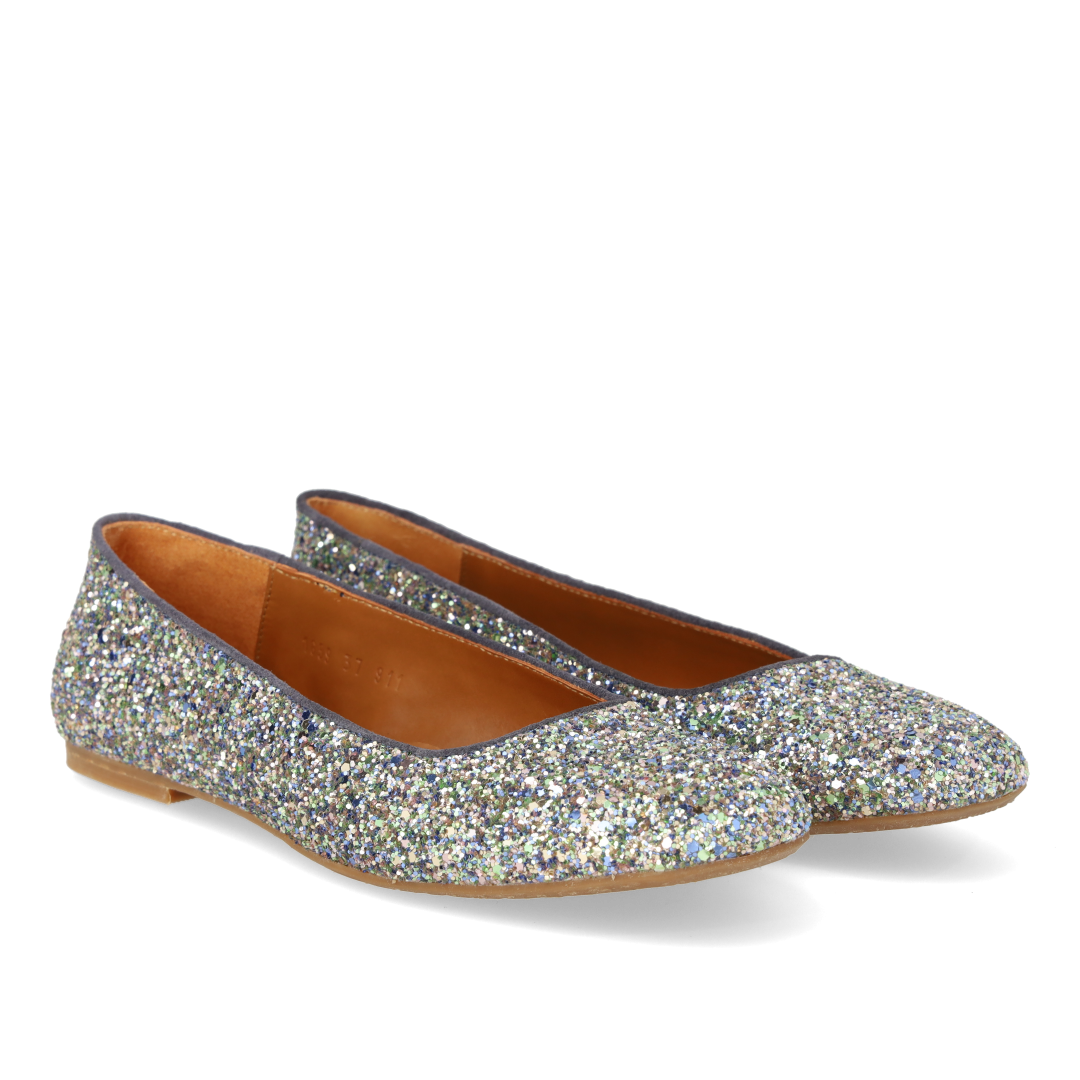 Ballerina i funklende glitter