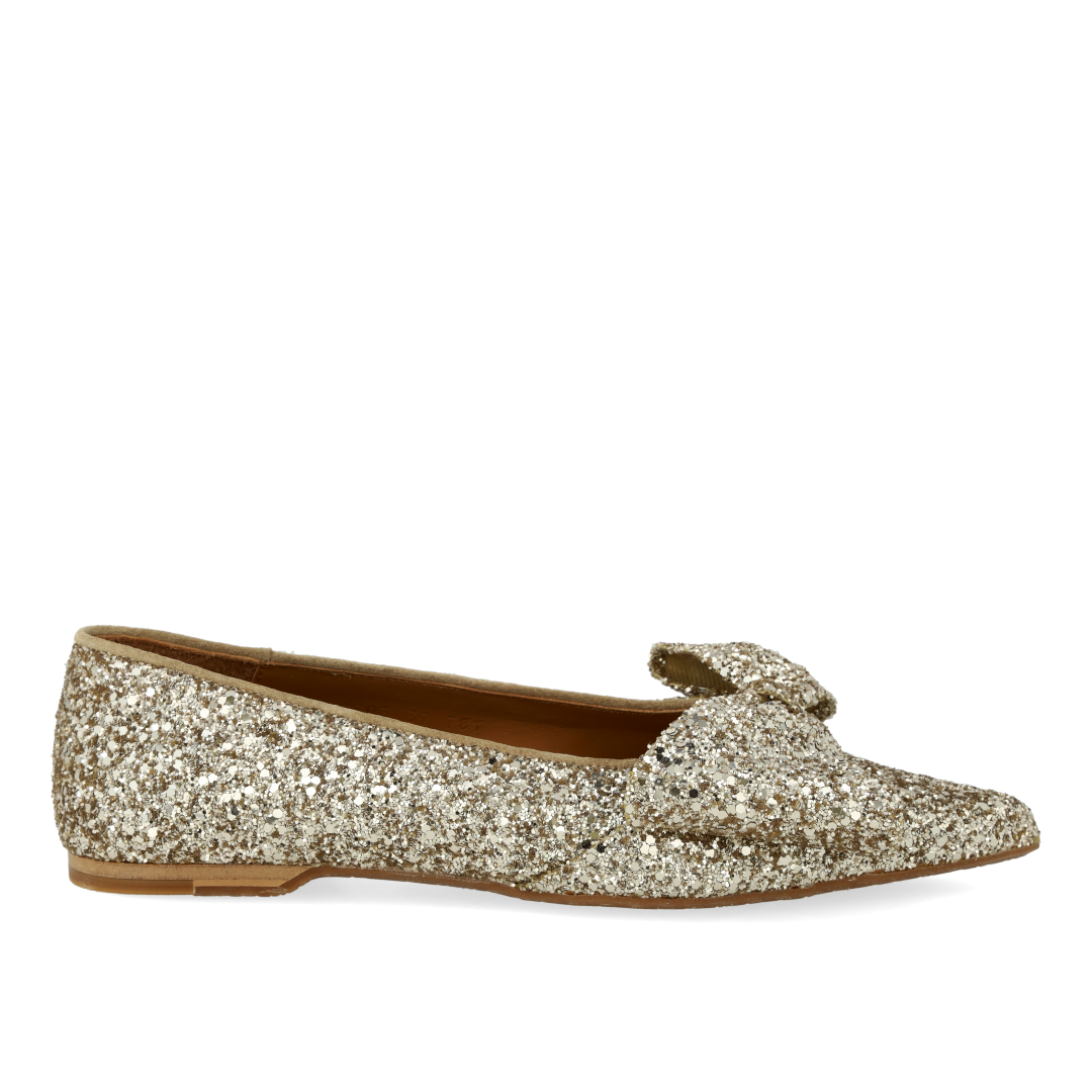 Sløjfeballerina i funklende glitter