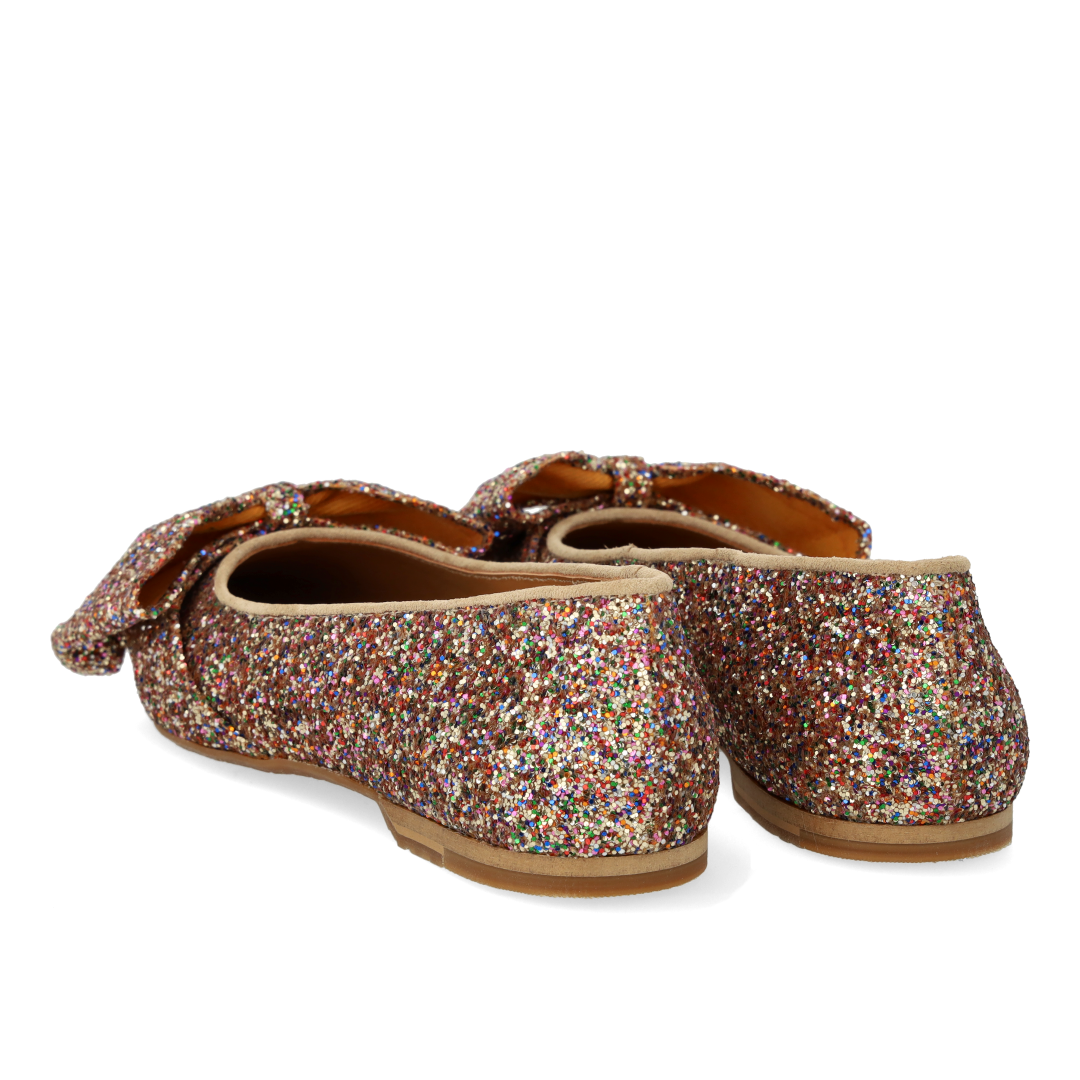 Sløjfeballerina i funklende glitter