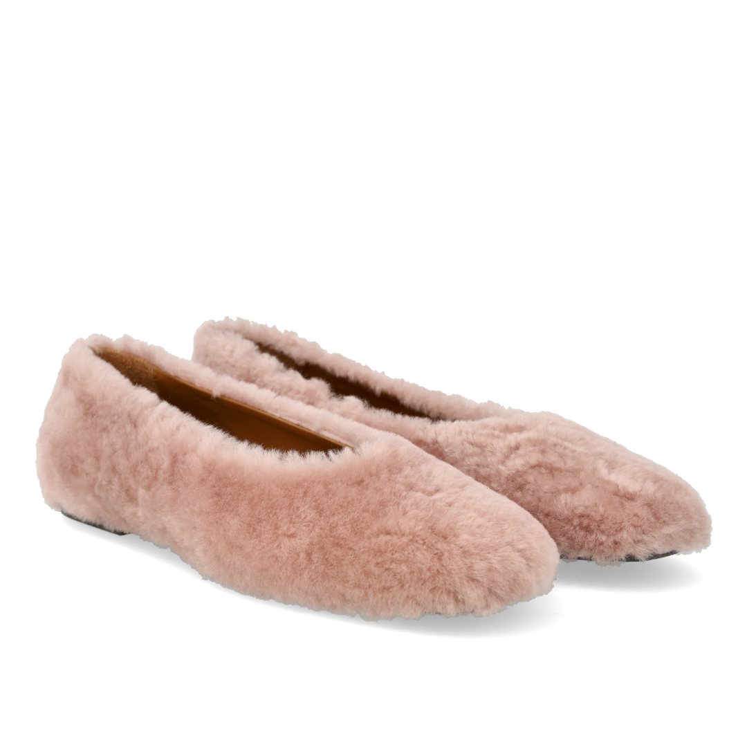 Ballerina i blød lammeuldspels