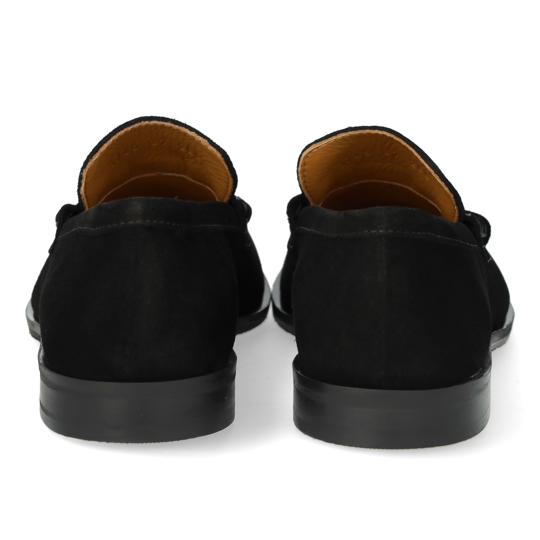 Loafer med fletdetalje