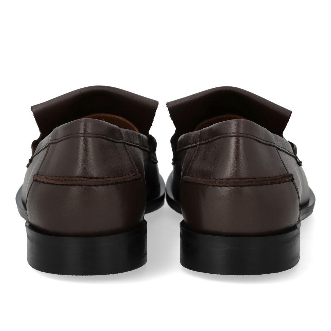 Loafer med fletdetalje