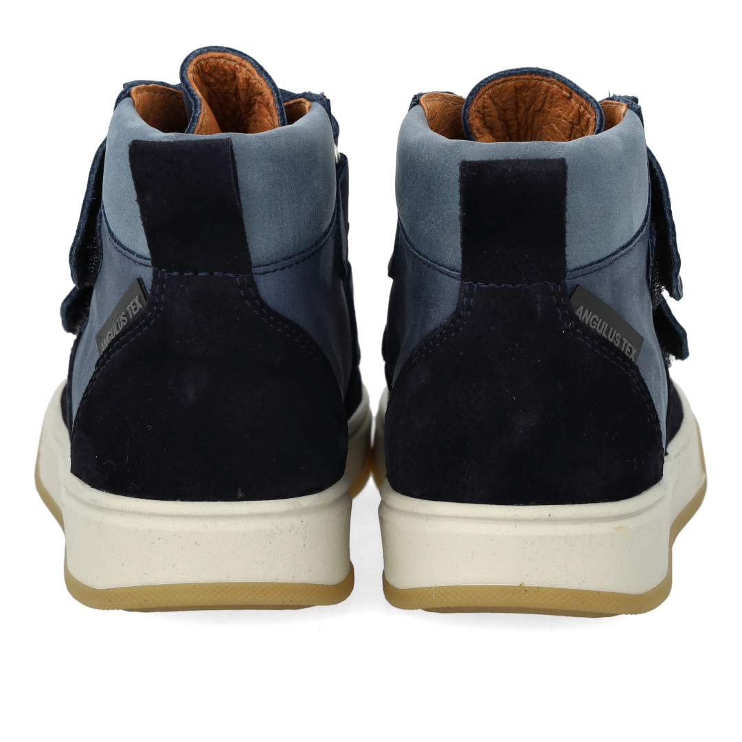 High-top TEX-sneaker i læder