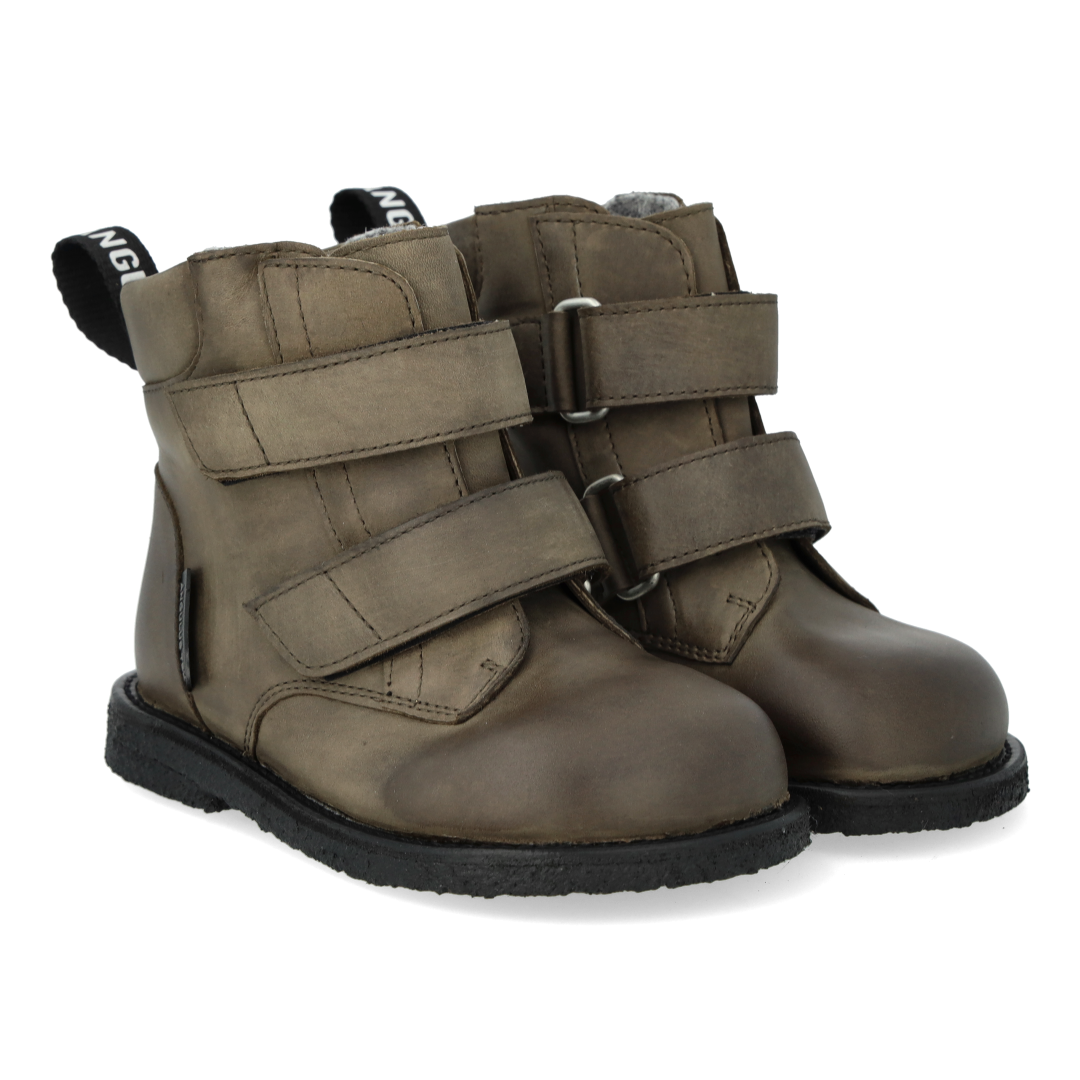 TEX-støvle med velcro og logostrop