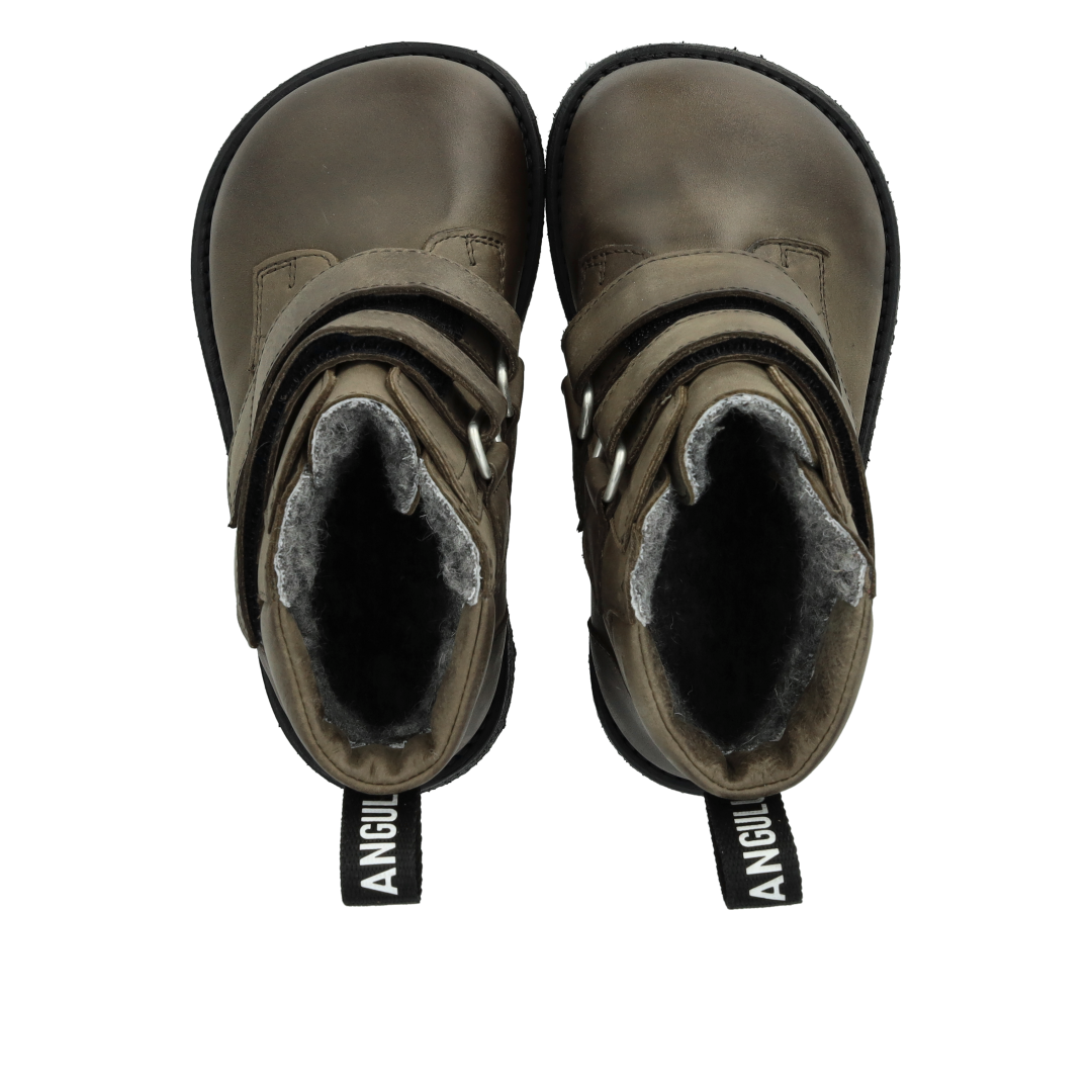 TEX-støvle med velcro og logostrop