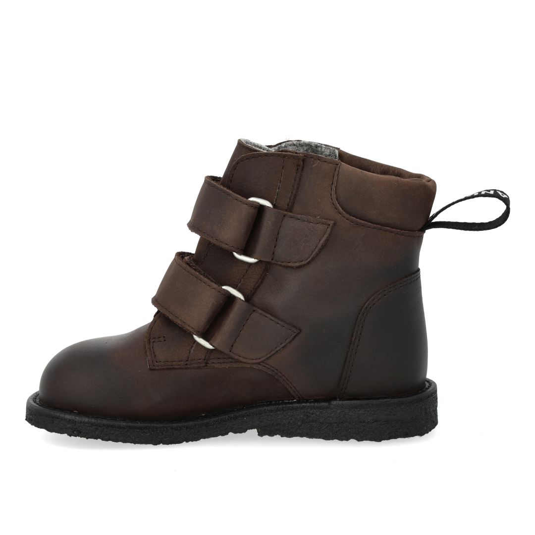 TEX-støvle med velcro og logostrop