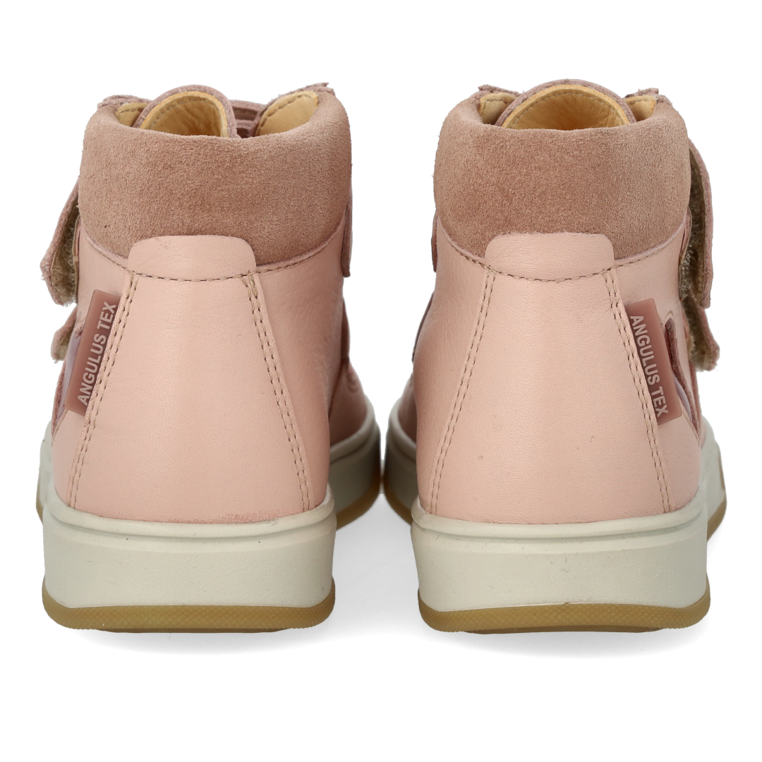 High-top TEX-sneaker med hjerte i lak