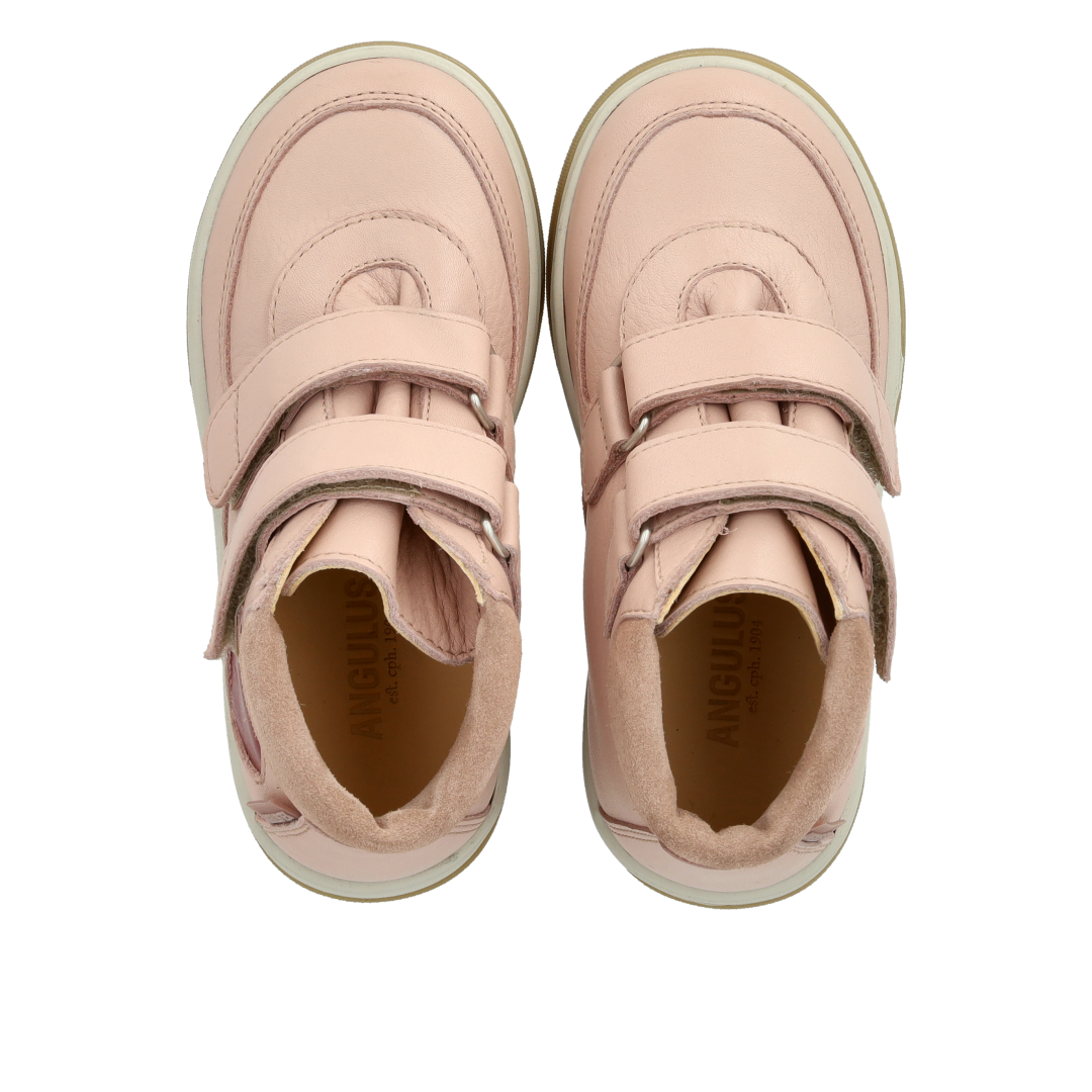 High-top TEX-sneaker med hjerte i lak