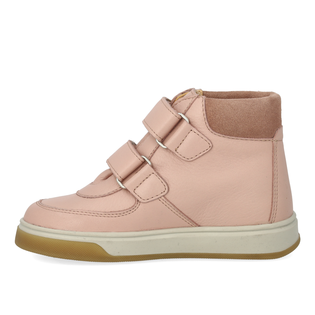 High-top TEX-sneaker med hjerte i lak