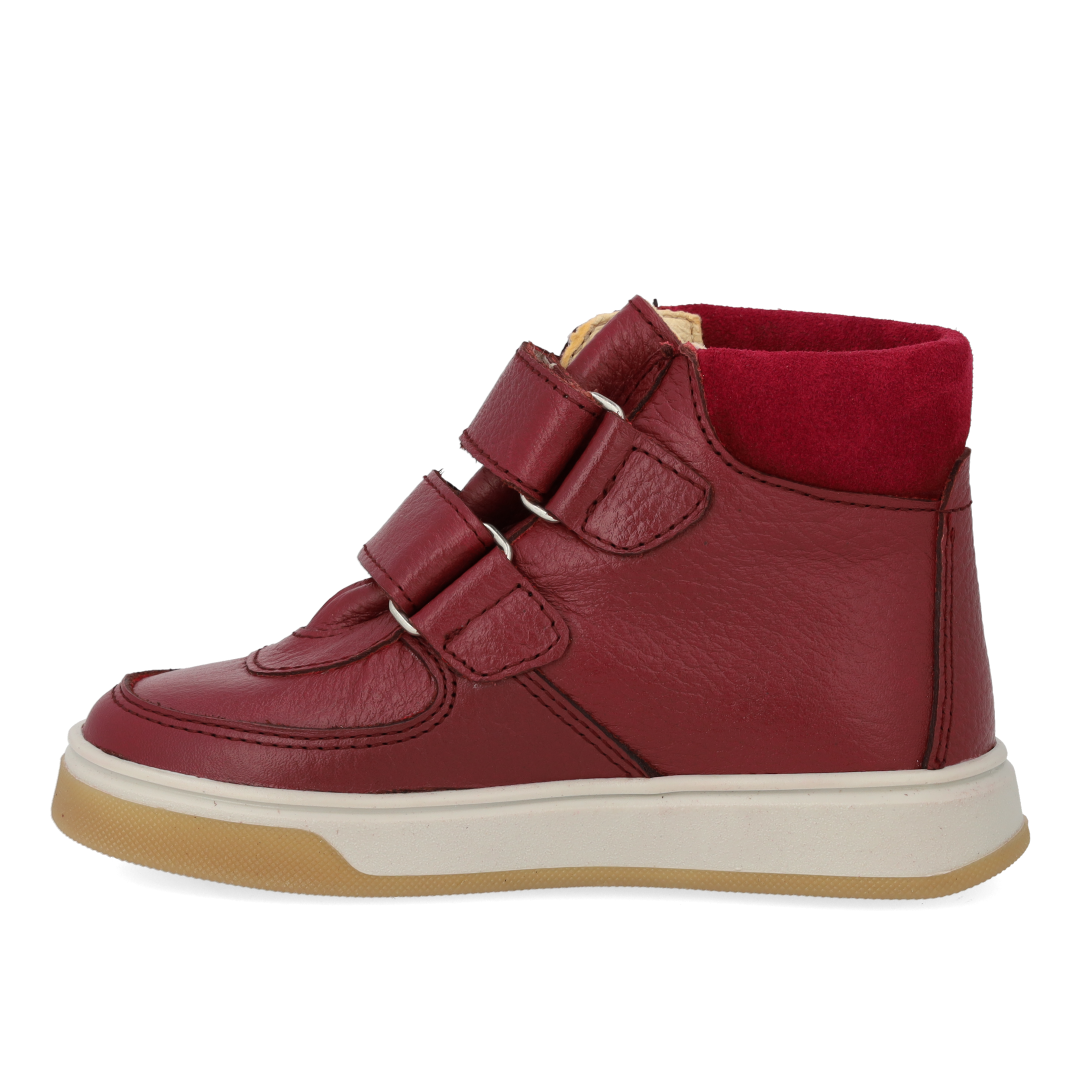 High-top TEX-sneaker med hjerte i lak