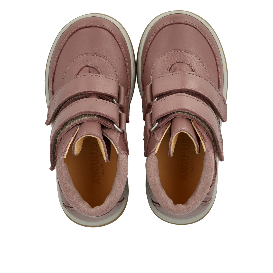 High-top TEX-sneaker med hjerte i lak