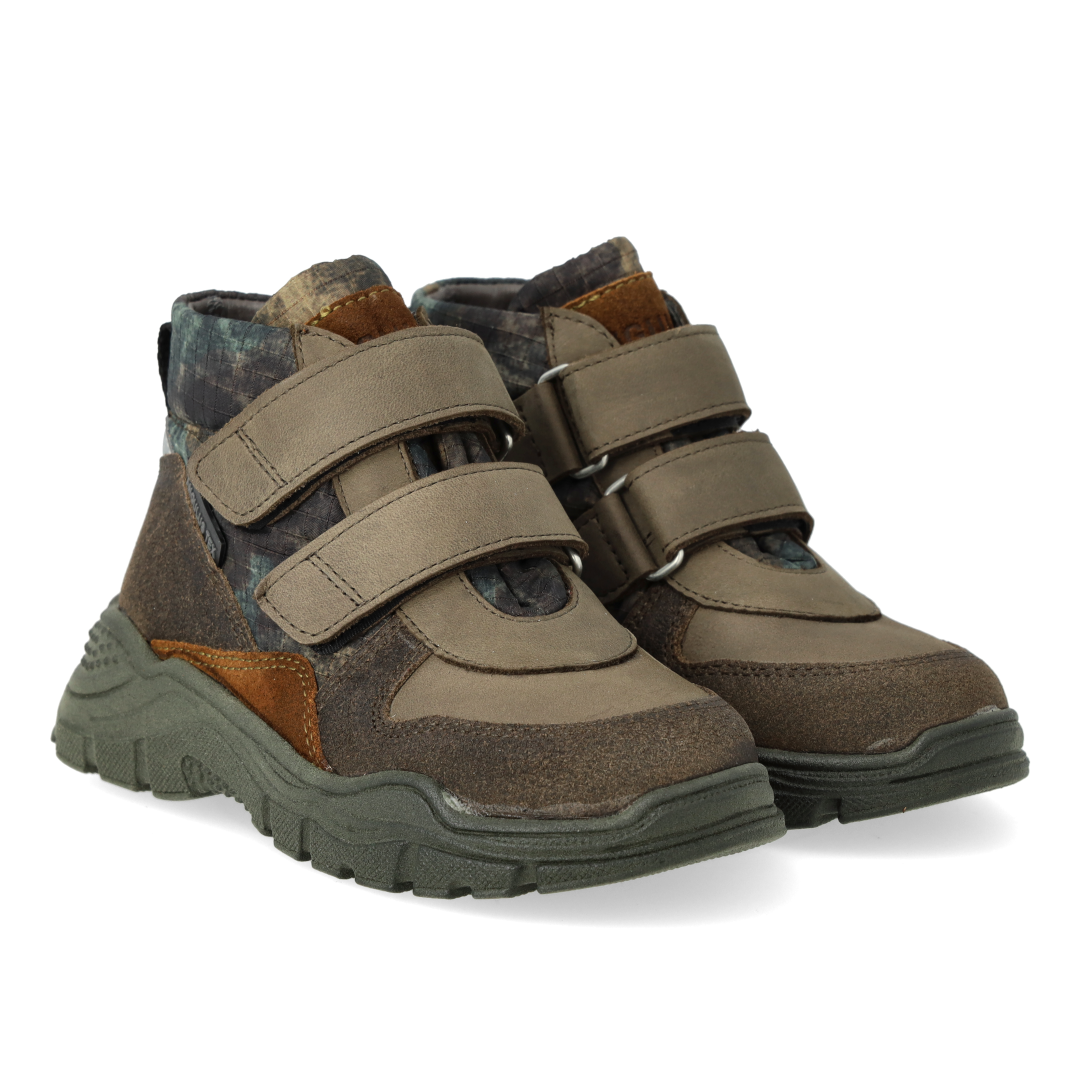 High-top TEX-sneaker i genanvendt nylon