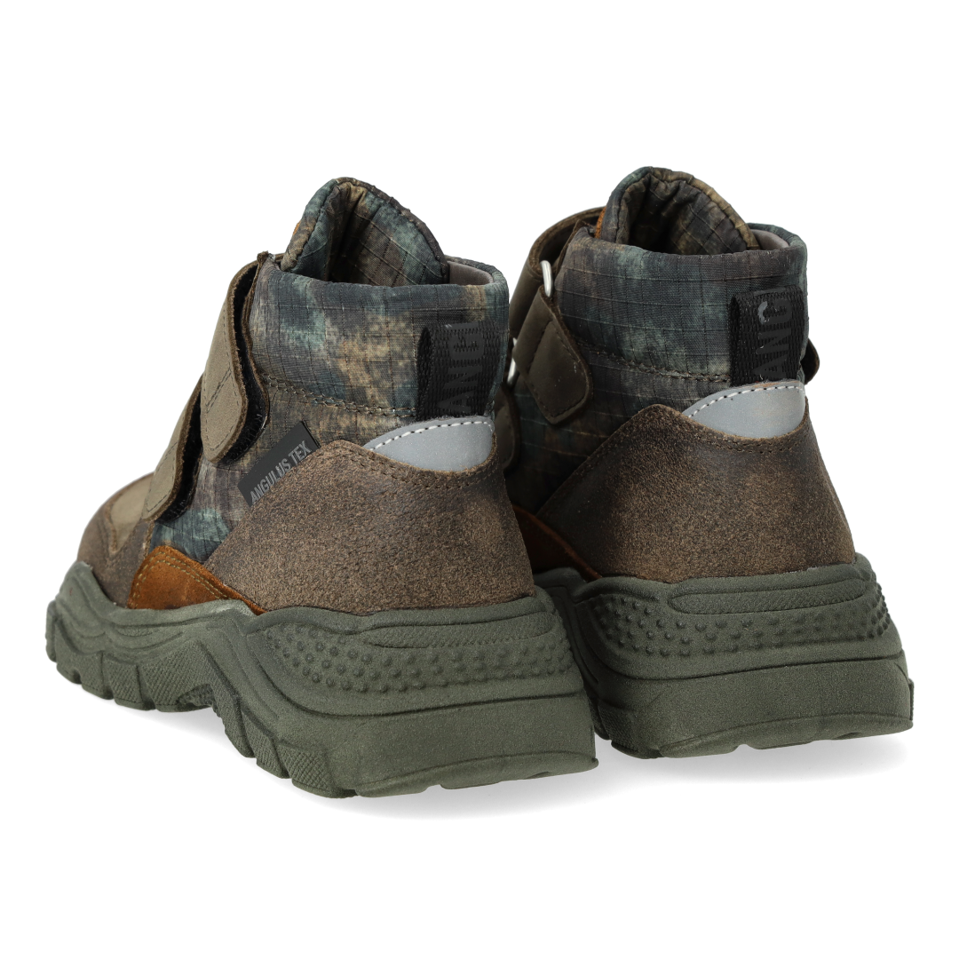 High-top TEX-sneaker i genanvendt nylon