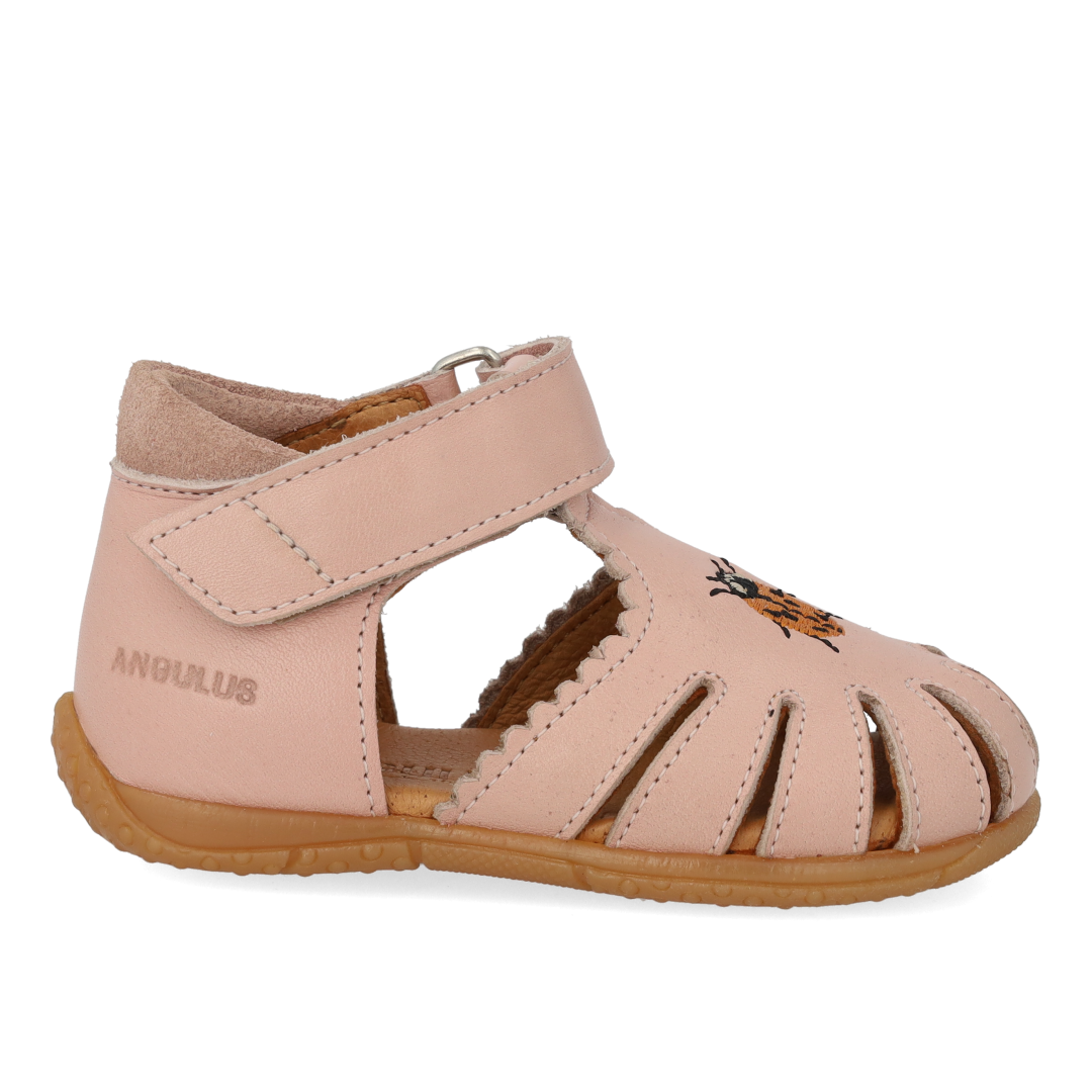Sandal med broderi