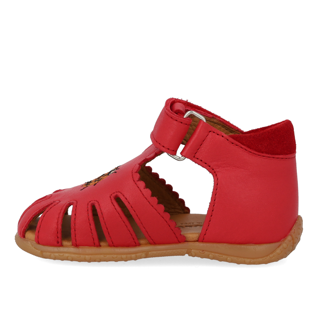 Sandal med broderi