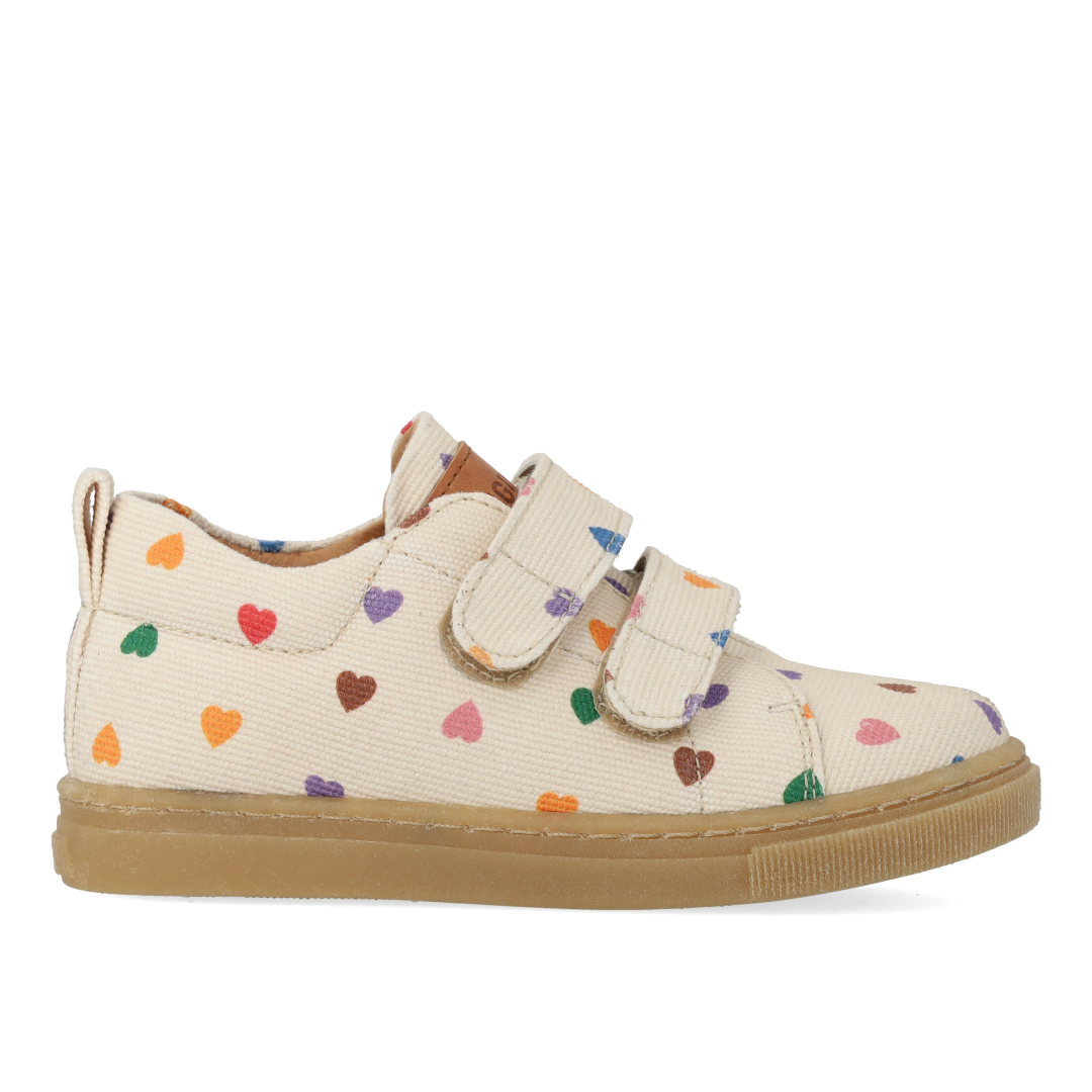 Klassisk sneaker i recycled bomuldskanvas