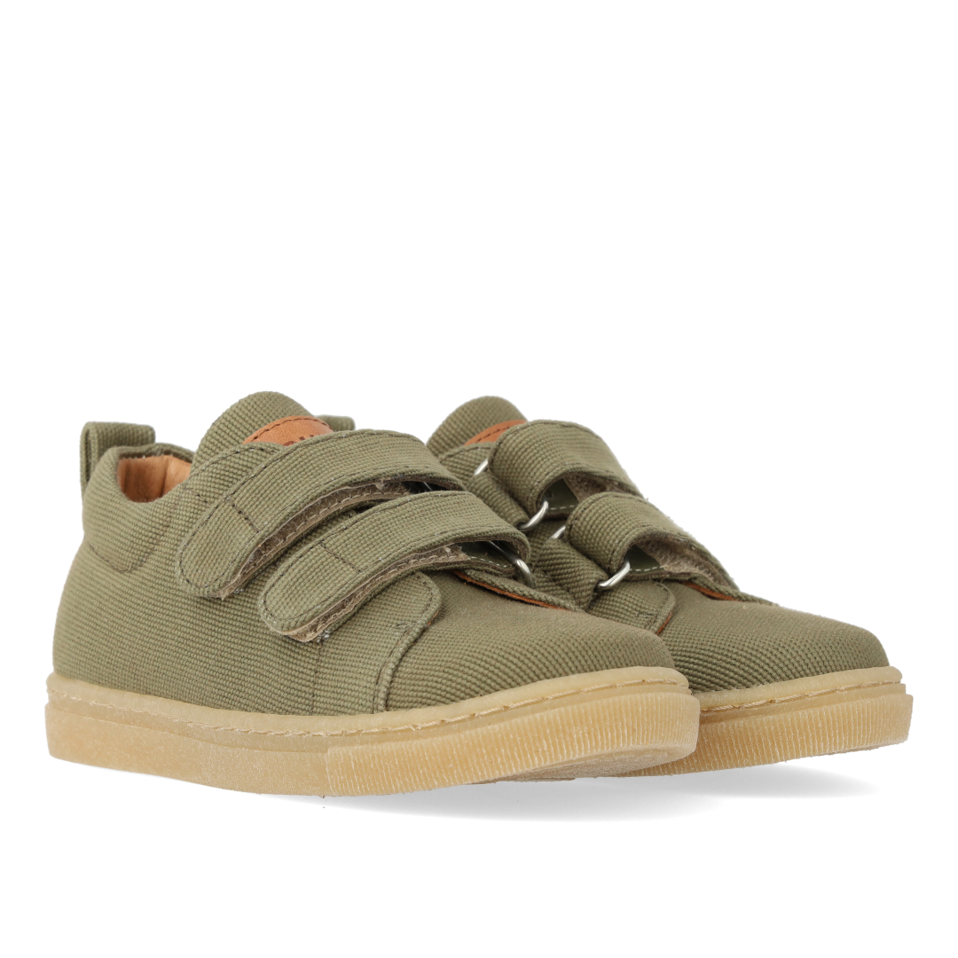 Klassisk sneaker i recycled bomuldskanvas