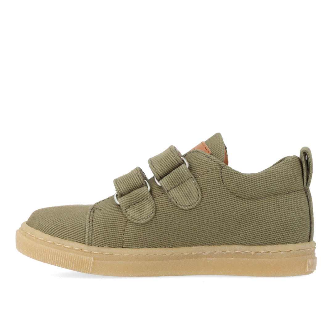 Klassisk sneaker i recycled bomuldskanvas