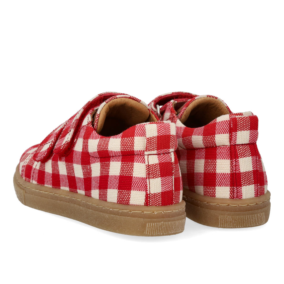 Klassisk sneaker i recycled bomuldskanvas