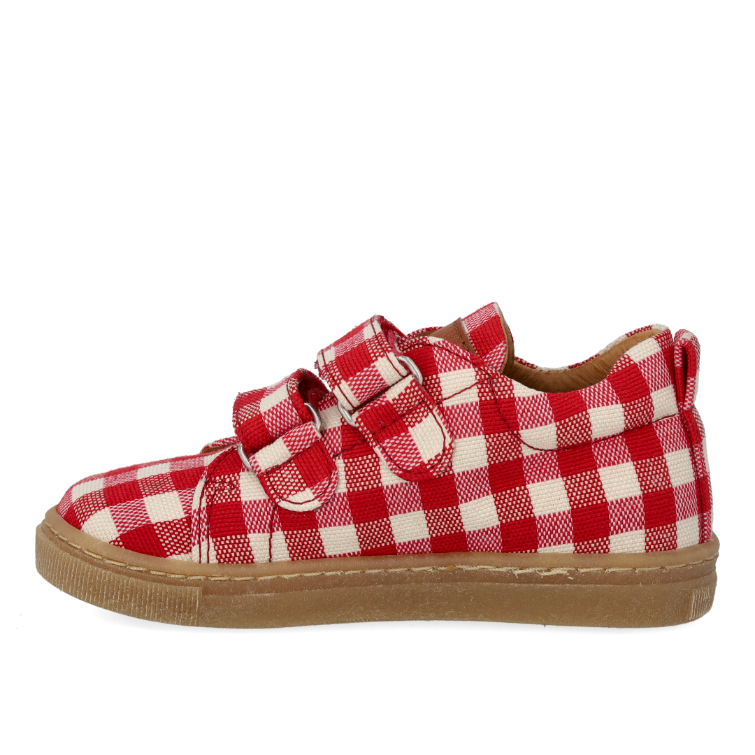 Klassisk sneaker i recycled bomuldskanvas