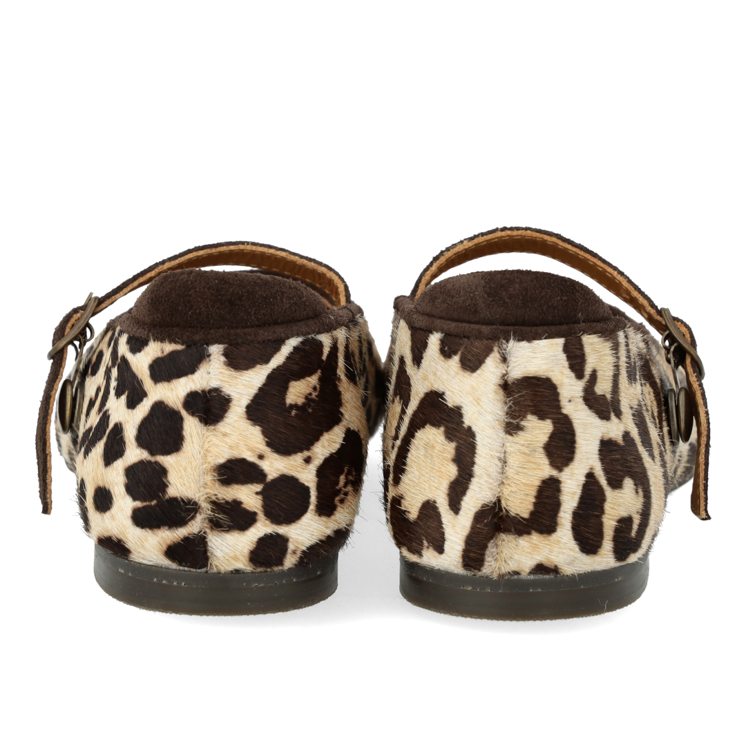 Mary Jane ballerina i pony-pels
