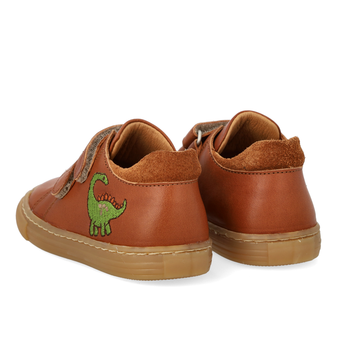 Sneaker med dinobroderi