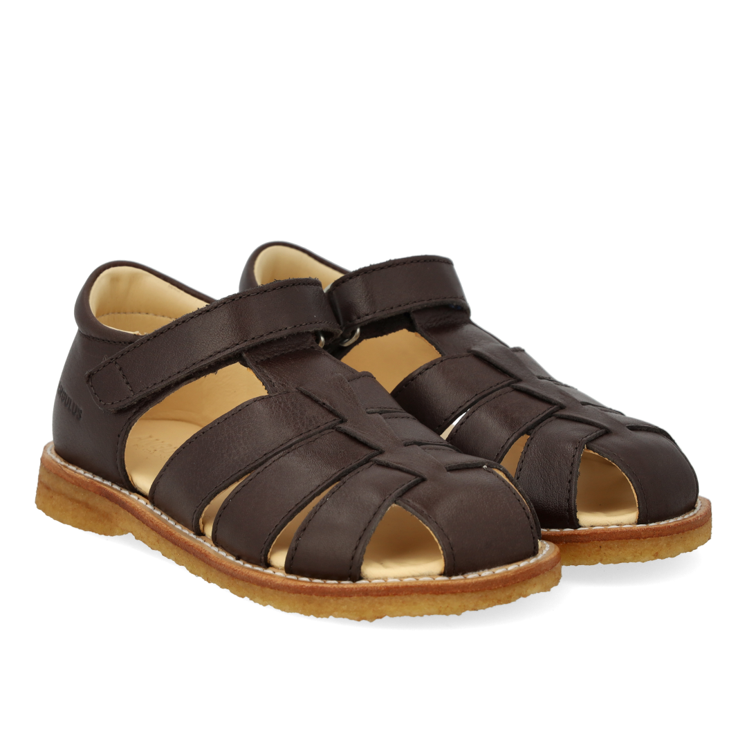 Sandal med justerbar velcrolukning