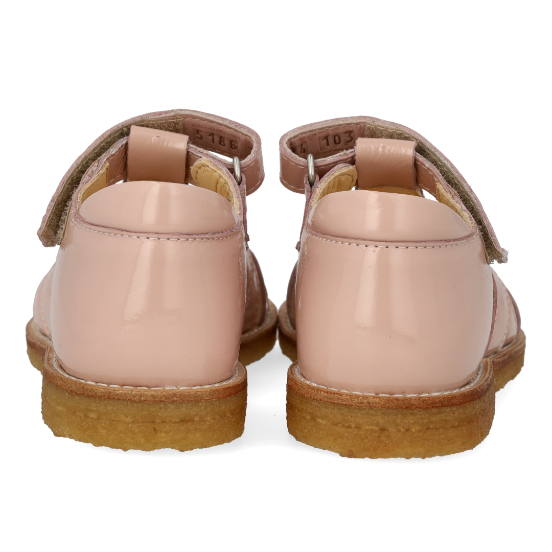 Hjertesandal med glitter hjerte