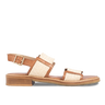 Angulus Sandal med kontrast raffia-elastik