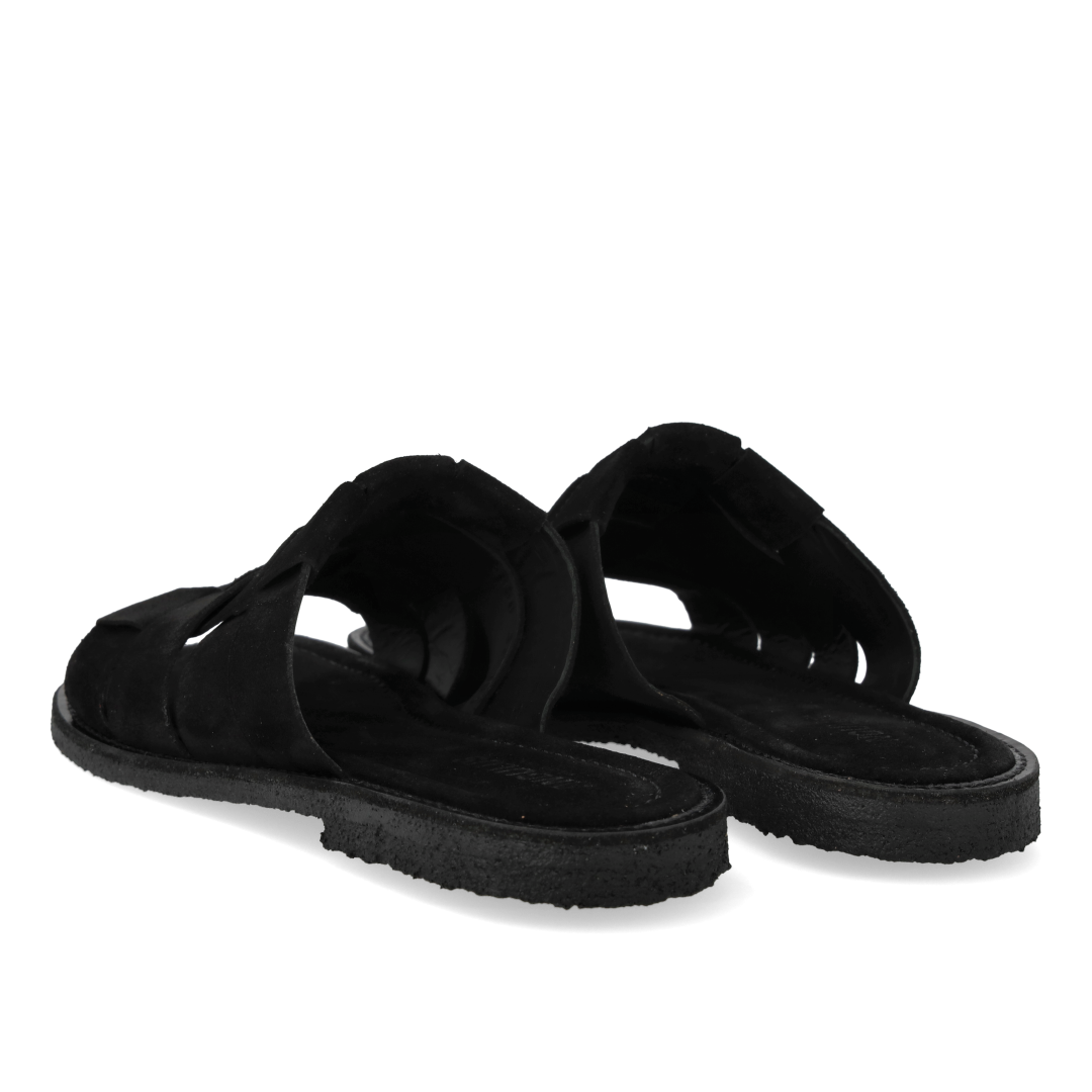 Flettet slip-on sandal