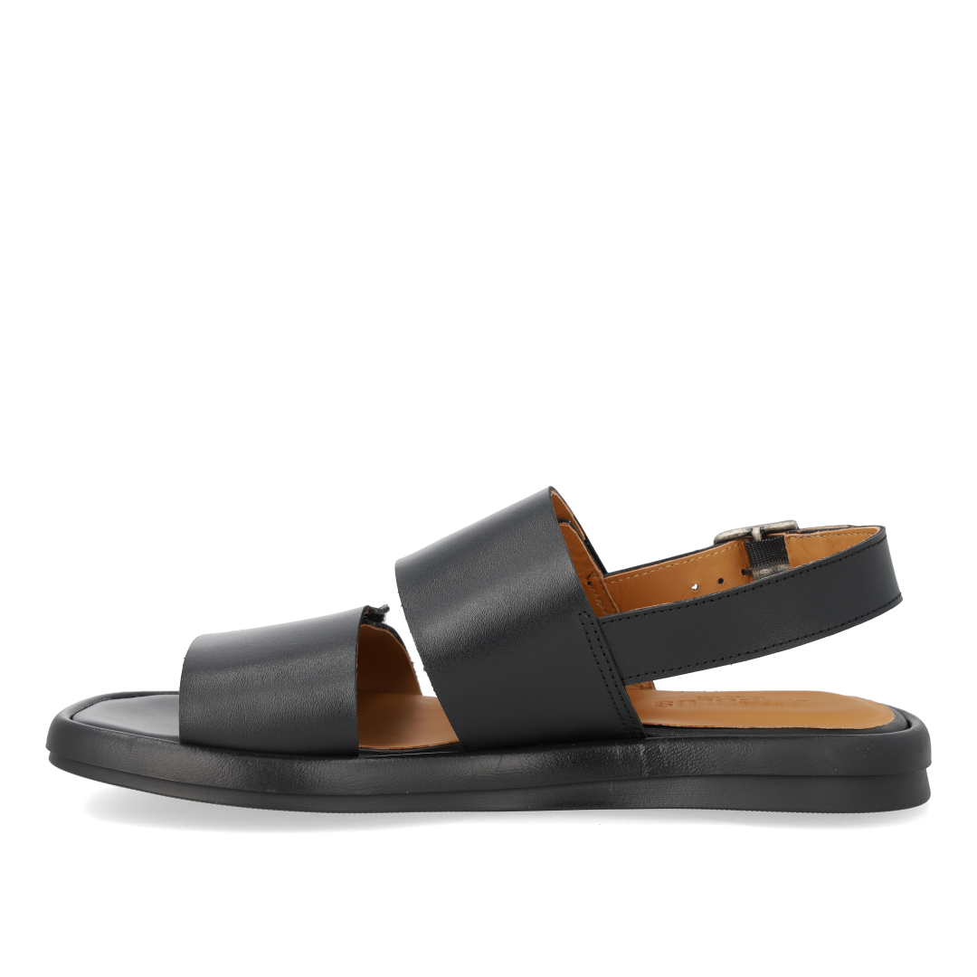 Sandal med justerbare velcroremme