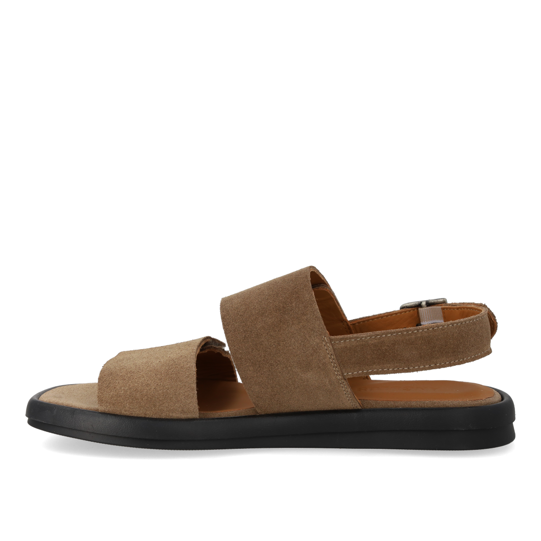 Sandal med justerbare velcroremme